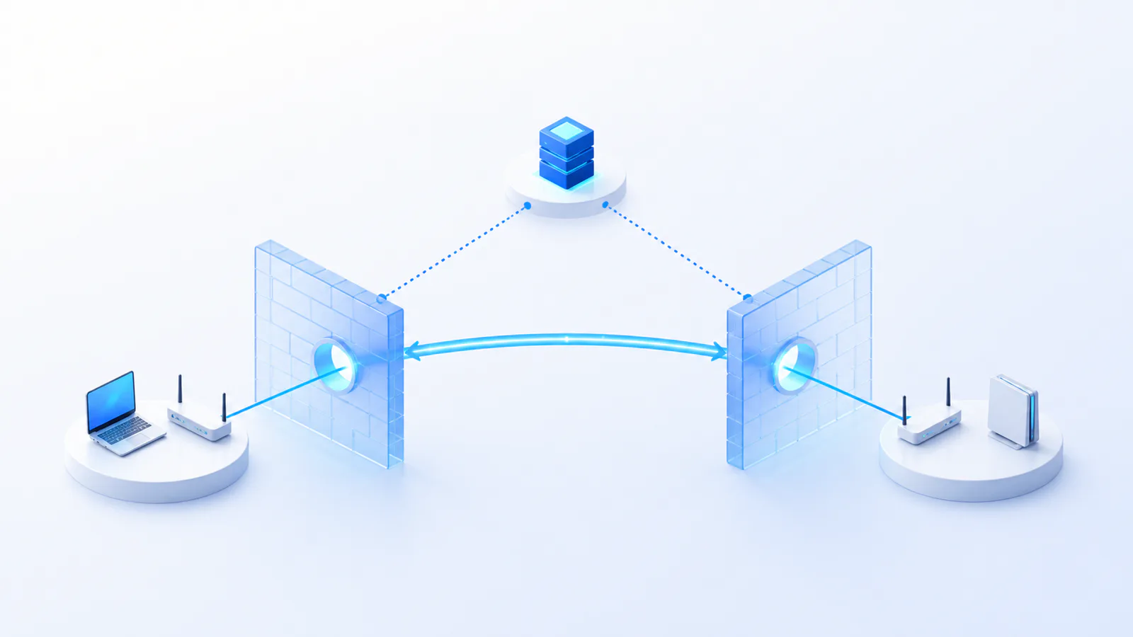 NAT, CGNAT, and UDP Hole Punching: How wantasticd Enables P2P Through Any Network